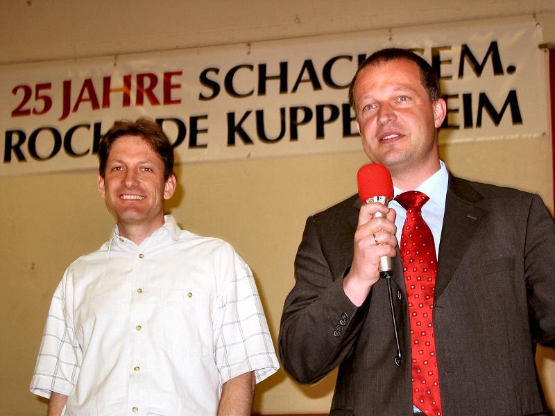 Bürgermeister Karsten Mußler, Präsident Alexander Hatz