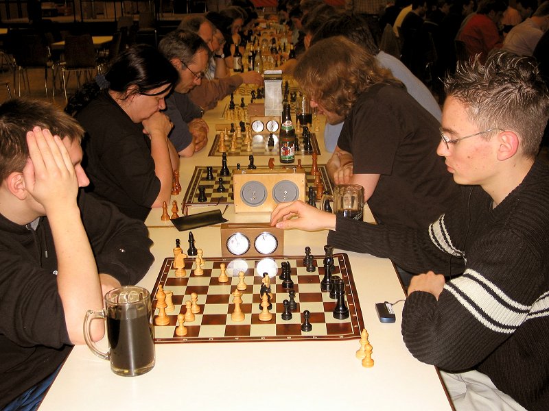 Duell der Schach-Jugend