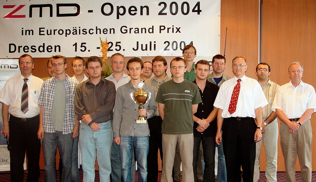 Sieger und Organisatoren des ZMD-Open 2004