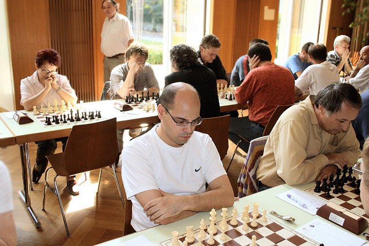 Schach-Spielsaal