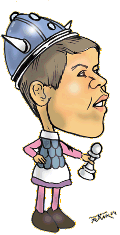 Karikatur Magnus Carlsen
