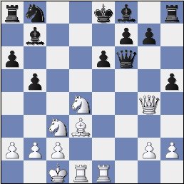 Schach-Stellung Folling - Lindbohm